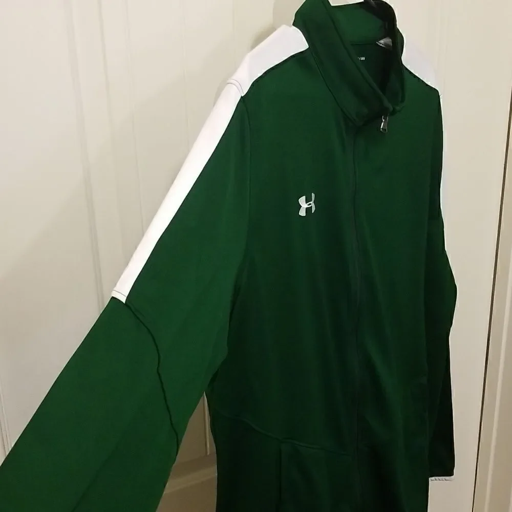 Under Armour Rival Knit Full Zip up Jacket Mens sz XXL